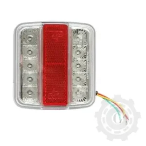 Lampa spate LED 12/24V, iluminare numar 104x95x36mm Ofertă