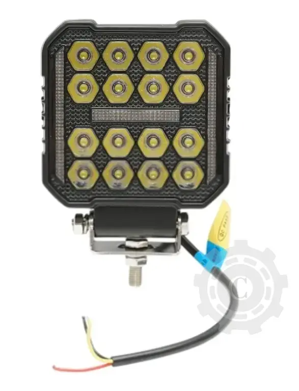 Proiector patrat LED cu DRL 9-36V, 18W Livrare expres
