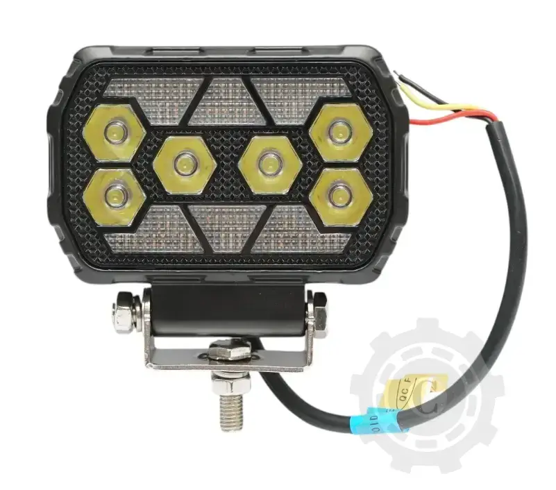 Reducere extra Proiector dreptunghiular LED cu DRL 9-36V, 28W