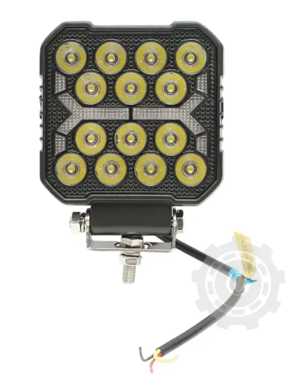 Proiector patrat LED cu DRL 9-36V, 16W Preț redus