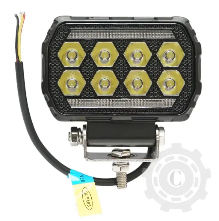 Proiector dreptunghiular LED cu DRL 9-36V, 28W Preț mic