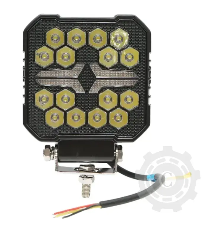 Proiector patrat LED cu DRL 9-36V, 22W Bestseller