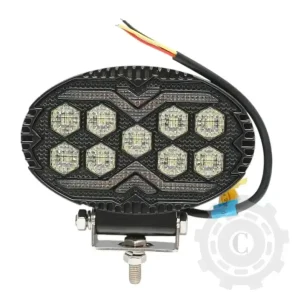 Preferatul clienților Proiector oval LED cu DRL 9-36V, 20W
