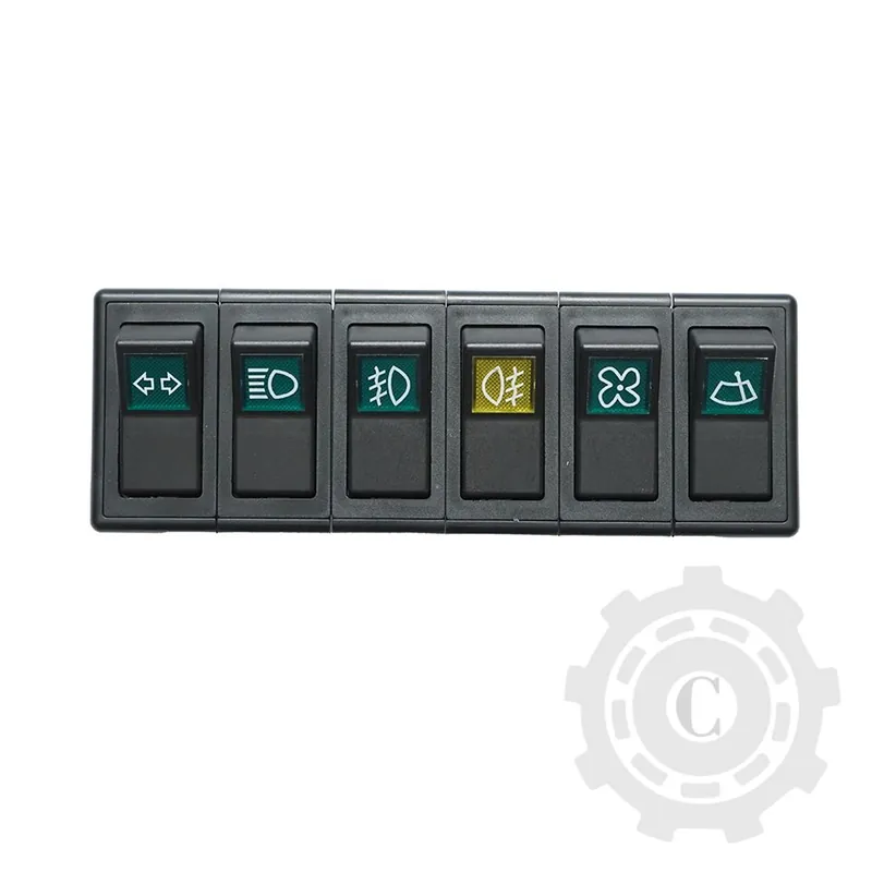 Livrare expres Panou comanda, comutator 6 butoane universal