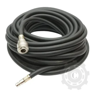 Nu rata Furtun aer compresor 12m cauciucat 6x12mm si cuple rapide universale