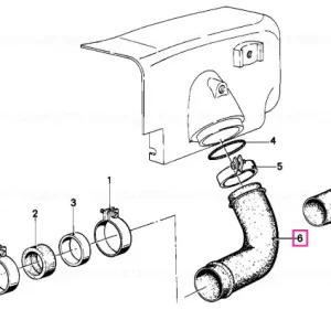 Calitate înaltă Suction funnel, right - BMW Motorrad