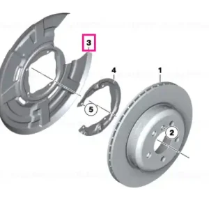 Protection plate right - BMW Reducere extra