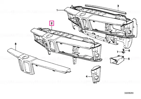 Premium Front panel BASIS - BMW