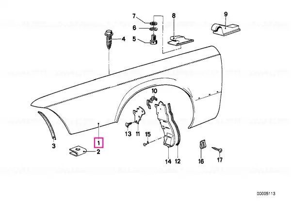 Cel mai vândut Side panel, front left - BMW