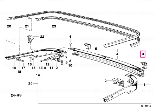 Acoperitoare stanga - BMW Premium