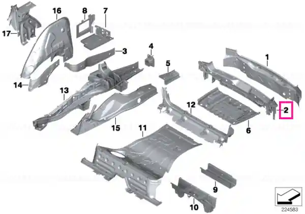 Discount Panou trim cozoroc interior - BMW
