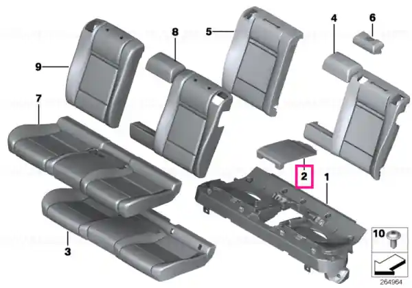 Ofertă de sezon Jump seat, rear - BMW