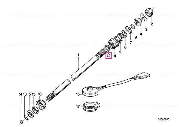 Reducere O-ring - BMW