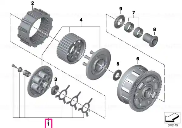 Set arcuri - BMW Motorrad Preț redus