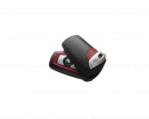 Husa cheie BMW Sport Line - Rosu/Negru Preț mic