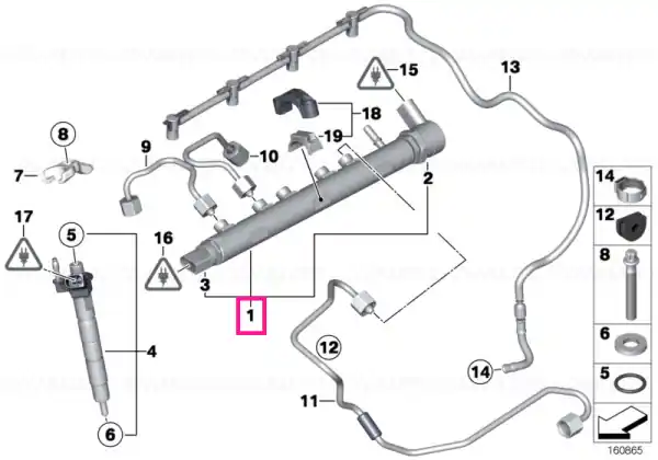 Pressure accumulator - BMW Discount