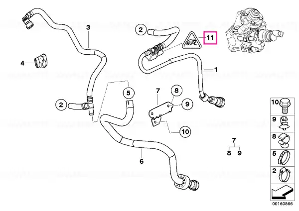 Carcasă conector 4.-POL - BMW Preferatul clienților