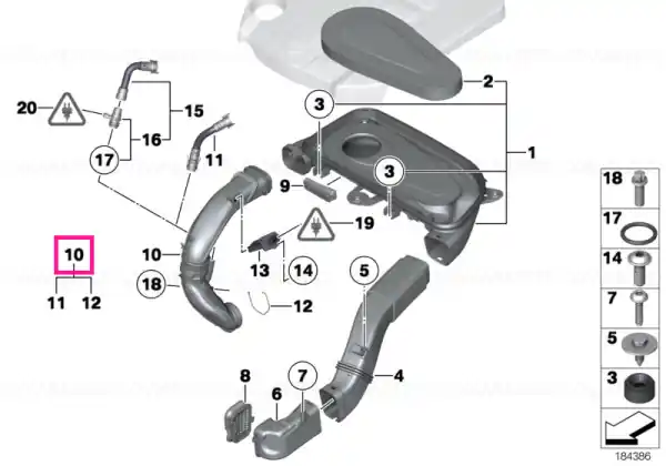 Conduct aer filtrat - BMW Bestseller