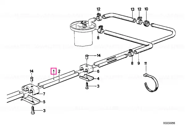 Noutate Feed line L=3740MM - BMW