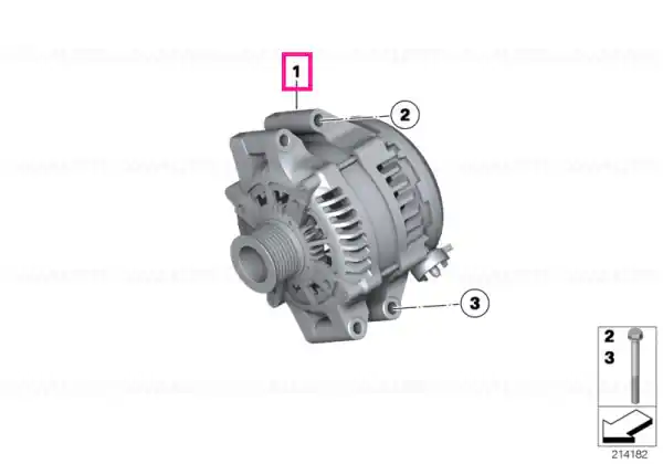 Cel mai vândut Exch. generator 215A - BMW