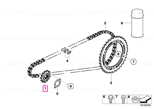 Sprocket Z=15 - BMW Motorrad Discount