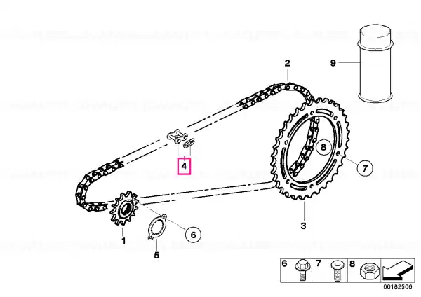 Chain lock - BMW Motorrad Cumpărături sigure