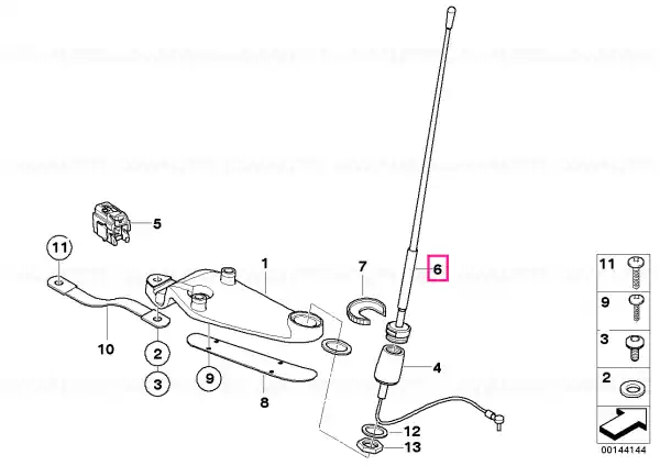 Cel mai vândut Antenna RADIO - BMW Motorrad