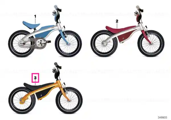 BMW kidsbike NF II ORANGE Mai ieftin