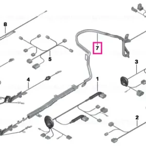 Wiring harness, electric power steering - BMW Ofertă