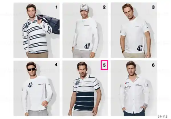 Cel mai vândut Mens Polo Yachting 11, S - BMW