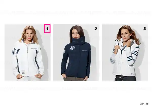 Ieftin Ladies Windjacket Yachting 11, XS - BMW