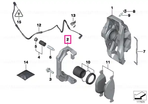 Reducere de preț Calliper carrier - BMW