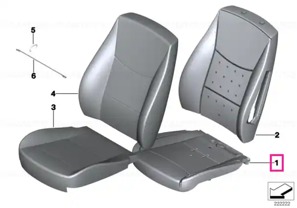 Basic seat upholstery - BMW Cumpără acum