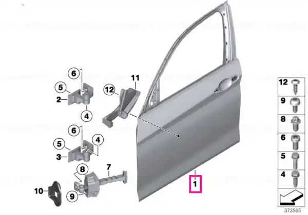 Vezi acum Door front left - BMW