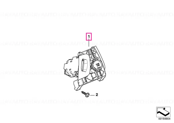 Transport gratuit Comutator pornire/oprire motor - BMW