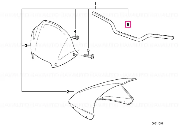 Preț redus Handlebar TOURING - BMW Motorrad