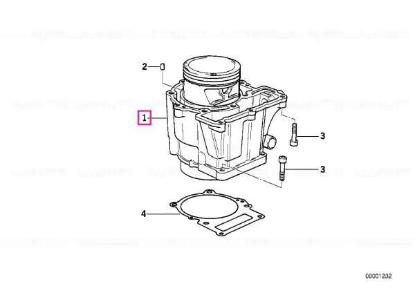 Cumpără acum Cylinder with piston O. BOLZEN/RING - BMW Motorrad