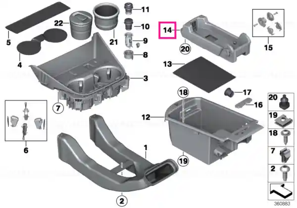 Reducere extra Phone rest - BMW