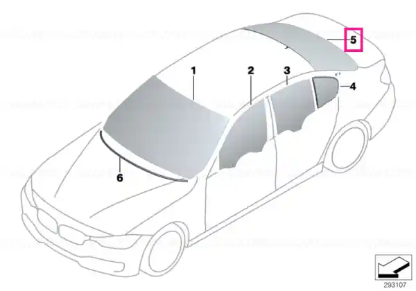 Reducere specială Rear window - BMW