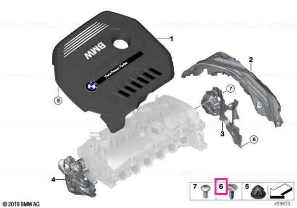 Plug-in retainer - BMW Comandă acum