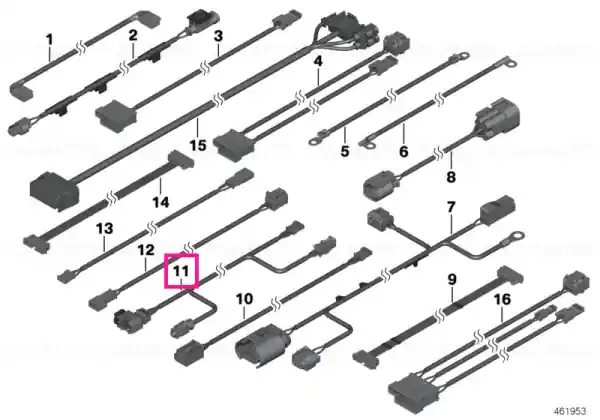 Ultima șansă Cablu reparație USB 1115MM - BMW - Mini