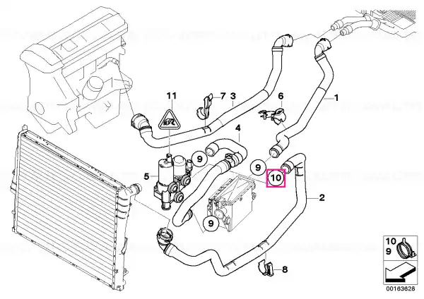 Colier furtun D=27MM - BMW Cumpără online