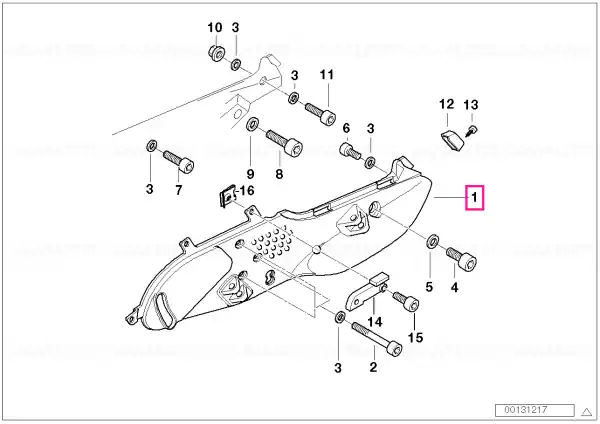 Transport gratuit Footpeg plate right - BMW Motorrad