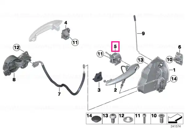 Catch with code CHROM - BMW - Mini Cel mai bun preț
