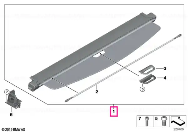 Roller blind SCHWARZ - BMW Ofertă de sezon