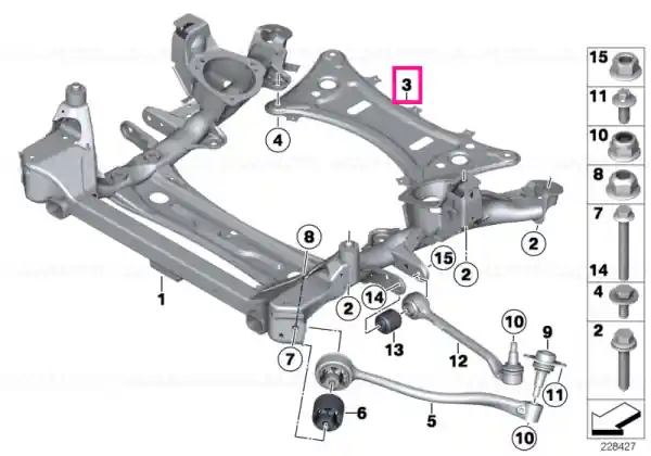 Ofertă de sezon Reinforcement plate - BMW