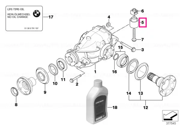 Plată securizată Vibration absorber - BMW