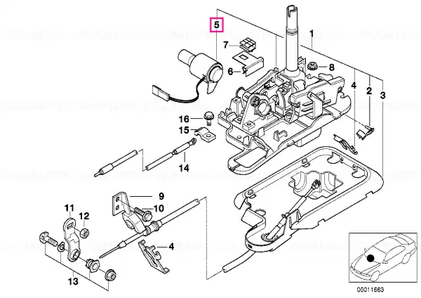Discount Magnet SHIFT-INTERLOCK - BMW