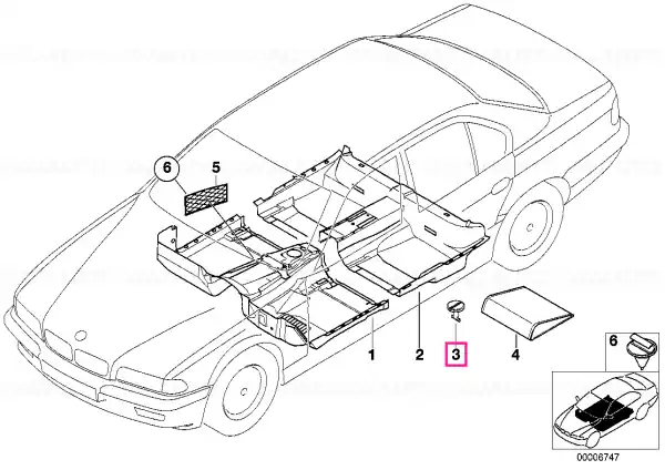 Rotary latch 18 mm TOBACCOBRAUN - BMW Mai ieftin
