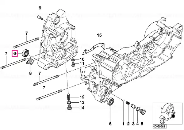 Grooved ball bearing - BMW Motorrad Cumpără online